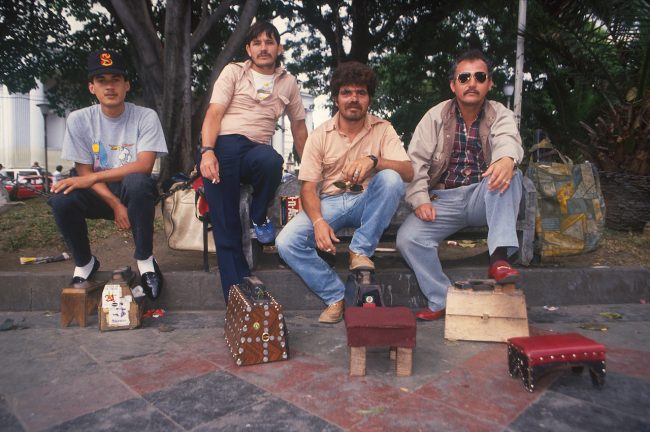 Costa Rica, San José, Lustrados de Zapatos