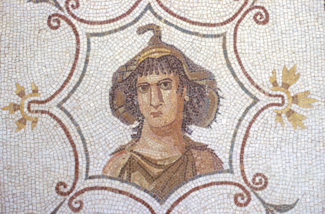 Túnez, El Jem. Mosaico Imagen de Africa