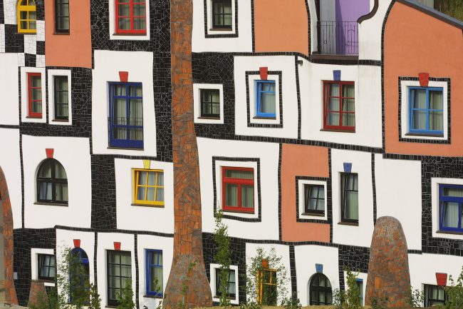 Austria, Estiria, Blumau, Arquitecto Hundertwasser