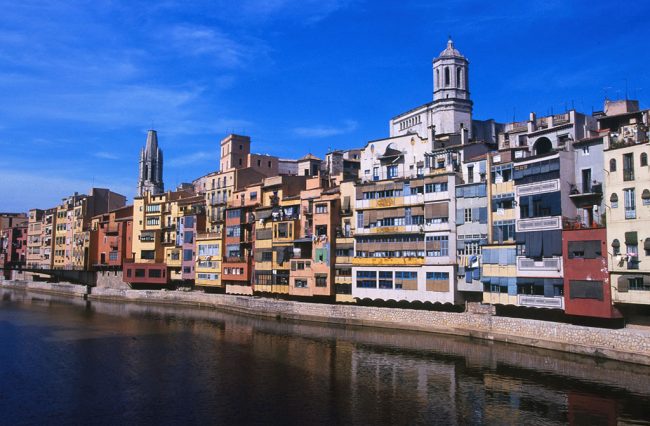Catalunya, Girona, Rio Onyar