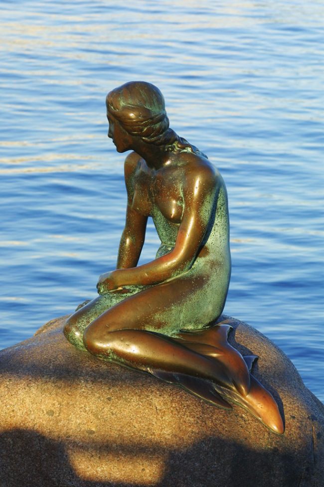 Dinamarca, Copenhague, La sirenita