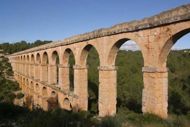 Catalunya, Tarragona, Acueducto, Ciudad Romana