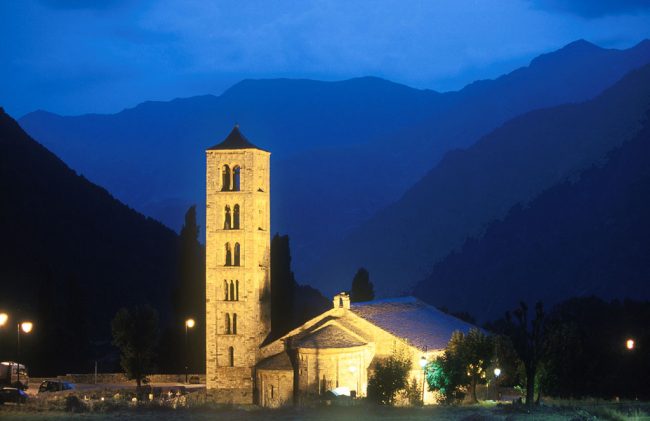 Catalunya, Alta Ribagorça, Taüll, Vall de Boì, Iglesia Románica Sant Climent