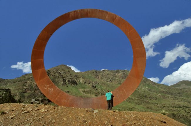 Andorra, Anillo de Ordino, Obra de Mauro Estaccioli 1991