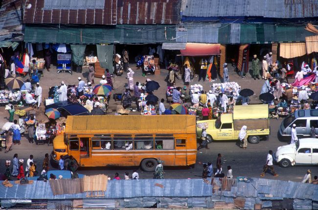Nigeria, Ciudad de Lagos, mercado