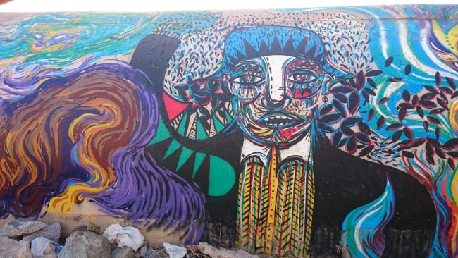 Barcelona, El Besos, Graffiti